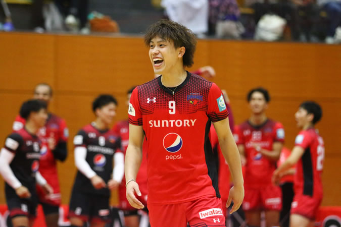 サントリーサンバーズの試合を観戦してきました